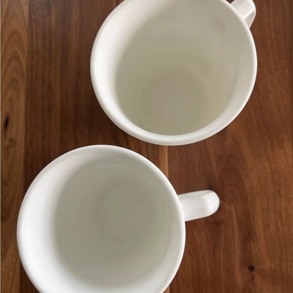 2 Corelle Corning Ware Spring Blossom Coffee Mugs Green Flowers Crazy Daisy 8oz - Picture 2 of 4